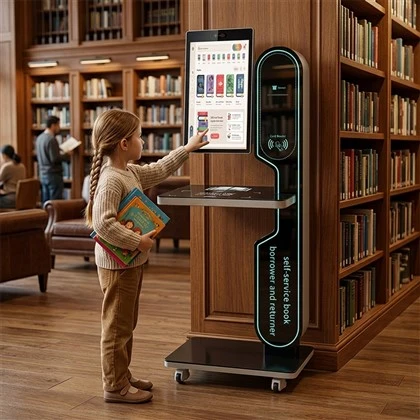 Машина бібліотечної системи RFID